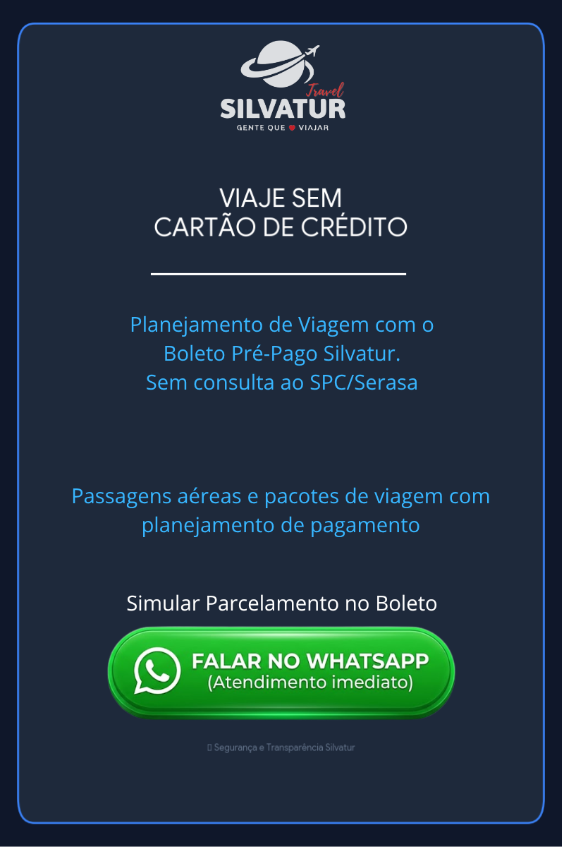 Viagens pré-pagas no boleto